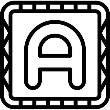 Bir kitabın modern bir simgesinin vektör çizimi