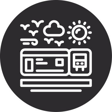 Basit tasarım ile tarayıcı pencere simgesi