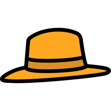 Bir şapka illüstrasyonu