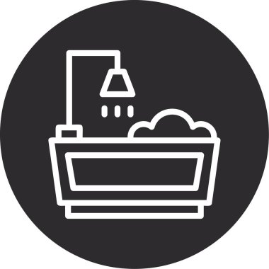 Modern simgenin vektör illüstrasyonu