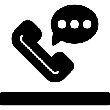 Çağrı. Web simgesi basit illüstrasyon