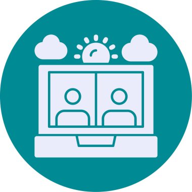 Modern b 'nin vektör illüstrasyonu eksik simgesi