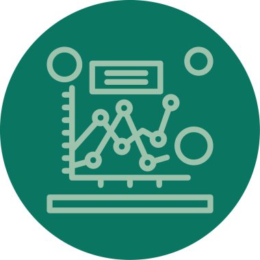 Vektör Analiz Simgesi illüstrasyonu