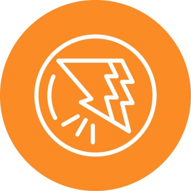 Bir simgenin vektör illüstrasyonu