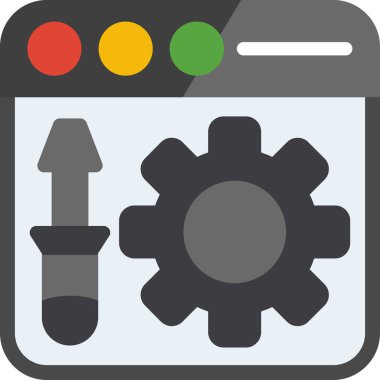 Web renk vektör simgesi