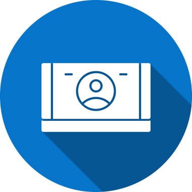 dizüstü bilgisayar simgesi, vektör illüstrasyonu