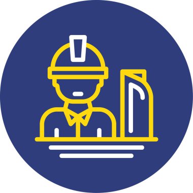 inşaat simgesi vektör illüstrasyonu