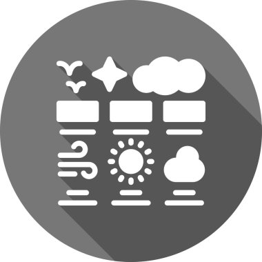 seo modern simgesinin vektör illüstrasyonu