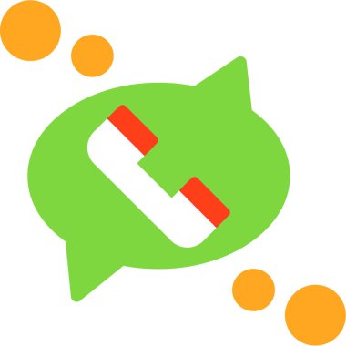 Sohbet yorum simgesi düz biçimli