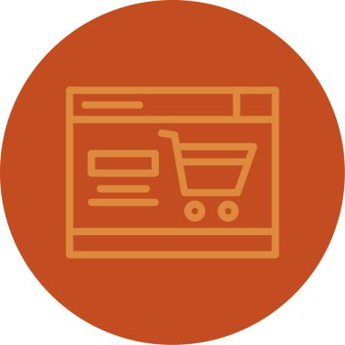 seo modern simgesinin vektör illüstrasyonu