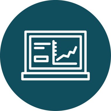 Web simgesinin vektör illüstrasyonu