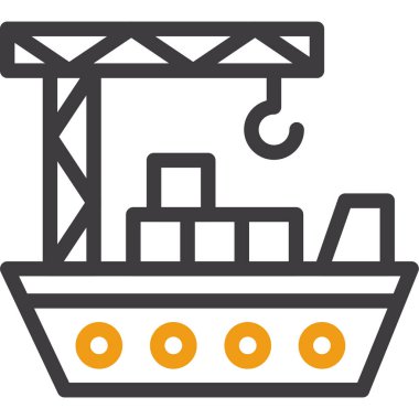 kargo gemisi. Basit tasarım