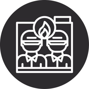 seo modern simgesinin vektör illüstrasyonu