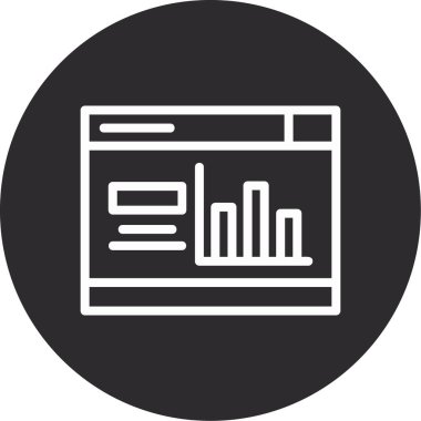 seo modern simgesinin vektör illüstrasyonu