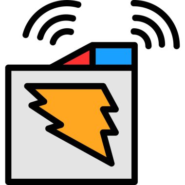 ağ paylaşım simgesi çizimi