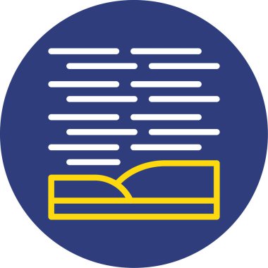 Kitap. Web simgesi basit tasarım