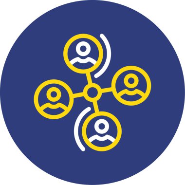 seo modern simgesinin vektör illüstrasyonu