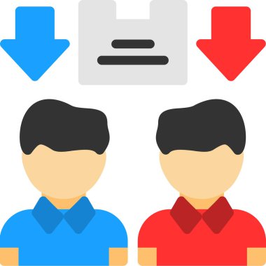 iş adamı vektör simgesi