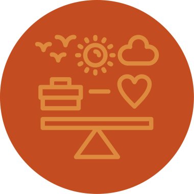 Benzersiz modern tasarım vektör simgesi