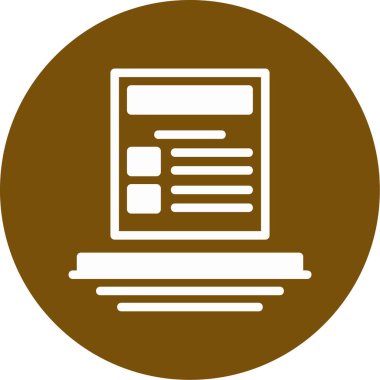 seo modern simgesinin vektör illüstrasyonu