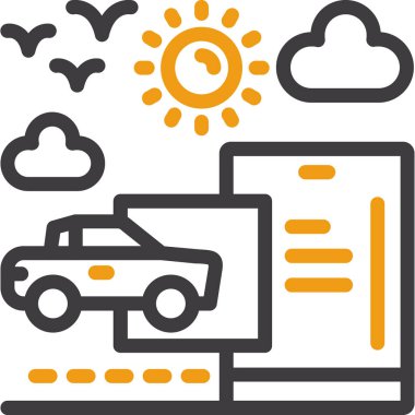 bulut internet veri simgesi