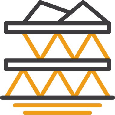 Bir binanın arka planının vektör illüstrasyonu