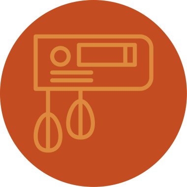 Modern simgenin vektör illüstrasyonu