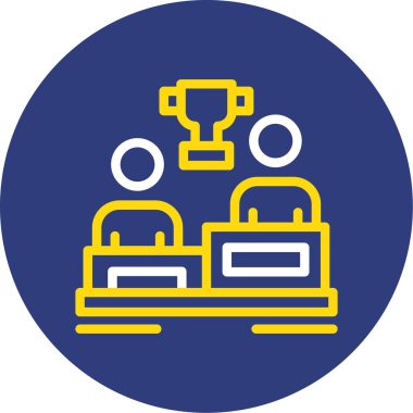 Modern eğitim ikonunun vektör illüstrasyonu