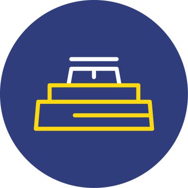 Ofis oluşturma simgesinin vektör illüstrasyonu