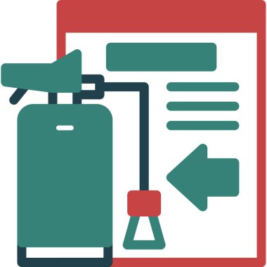 Yağ yakıt ikonu düz stil