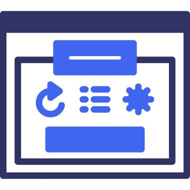 - Telefon. Web simgesi basit tasarım