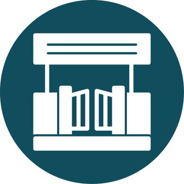 Modern b 'nin vektör illüstrasyonu eksik simgesi