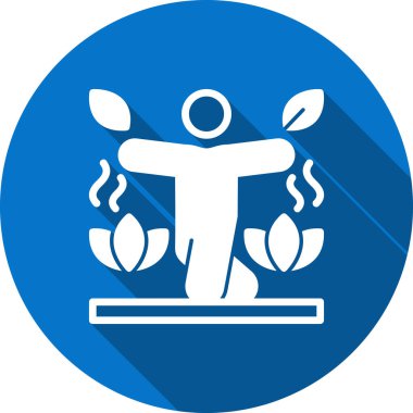 Siyah takım elbiseli bir adamın vektör çizimi