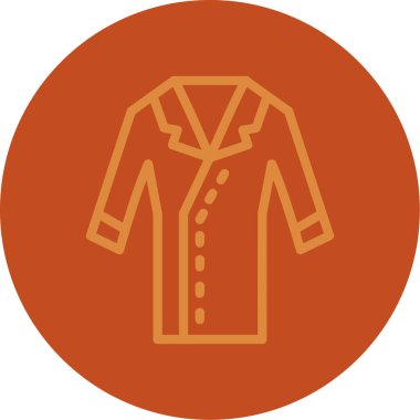 Ceket simge vektör çizim