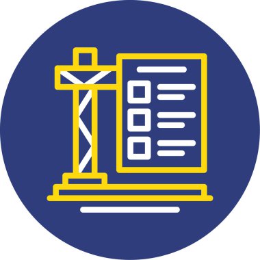 Modern binanın vektör illüstrasyonu