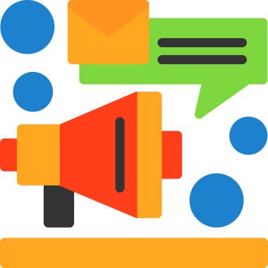 hoparlör megafon simgesi