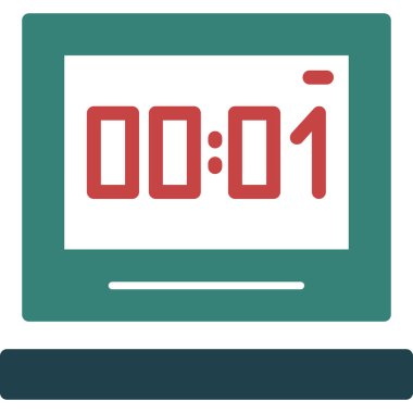 bilgisayar izole edilmiş vektör simgesini kolayca değiştirilebilir ya da düzenlenebilir.