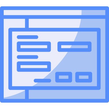 belge simgesi. vektör illüstrasyonu