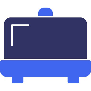 tren. Web simgesi basit illüstrasyon