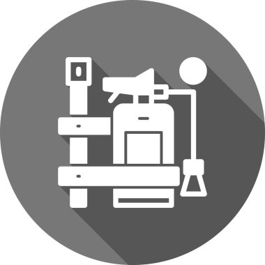 Modern oto tamir simgesinin vektör illüstrasyonu