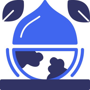 Yağ. Web simgesi basit illüstrasyon