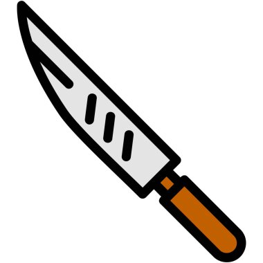 Çizgi film bıçağının vektör çizimi