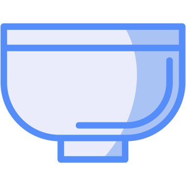 Kase kase ikonu doldurulmuş taslak biçiminde