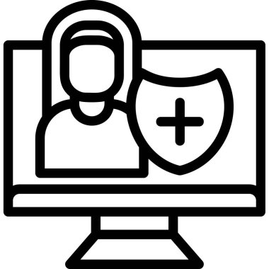 çevrimiçi web vektörü simgesi