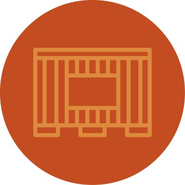 Pencere. Web simgesi basit illüstrasyon