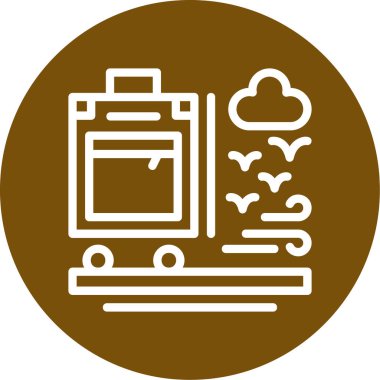 seo modern simgesinin vektör illüstrasyonu