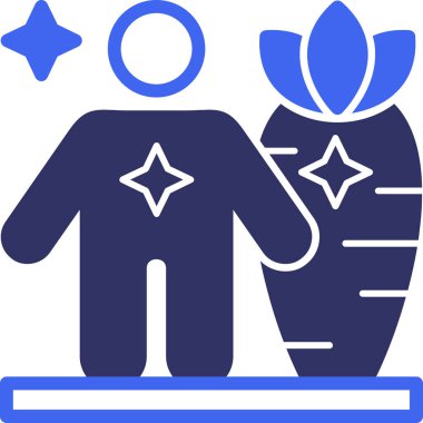 Vektör illüstrasyonu, simge ögesi arkaplanı