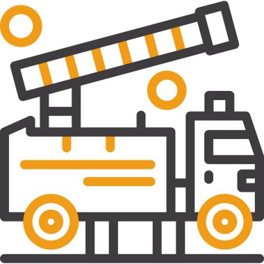 bir uydu vektör çizim