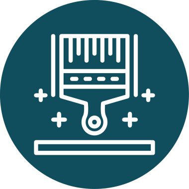 Modern simgenin vektör illüstrasyonu