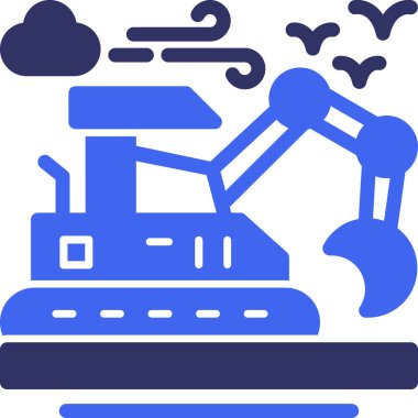 Sanayi fabrikası sanayi simgesi